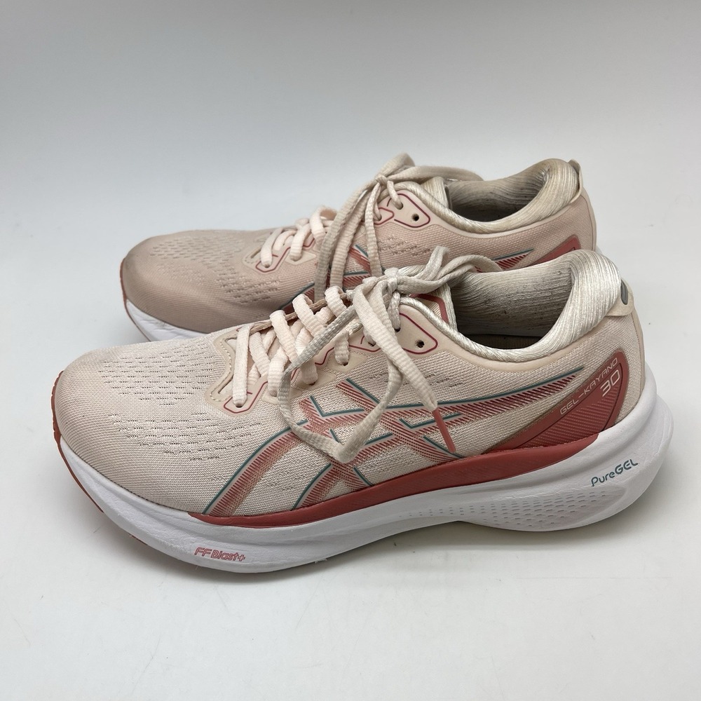 Asics Sneakers Womens 7.5 Gel Kayano 30 1012B357 Pink Running Athletic Gym Shoes - Picture 3 of 10